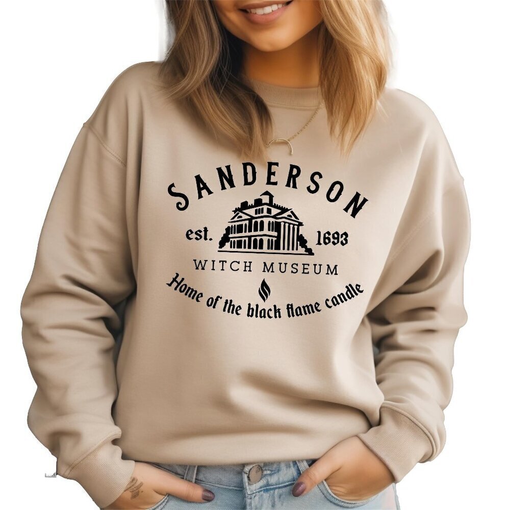 Sanderson Witch Museum Halloween Sweatshirt Sanderson Sisters Sweatshirt